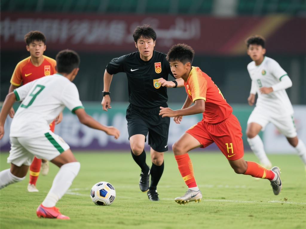 上村健一:U17国少对阵沙特将保持前场压迫,重点加强定位球防守 上村健一的战术理念中,前场逼抢始终是球队