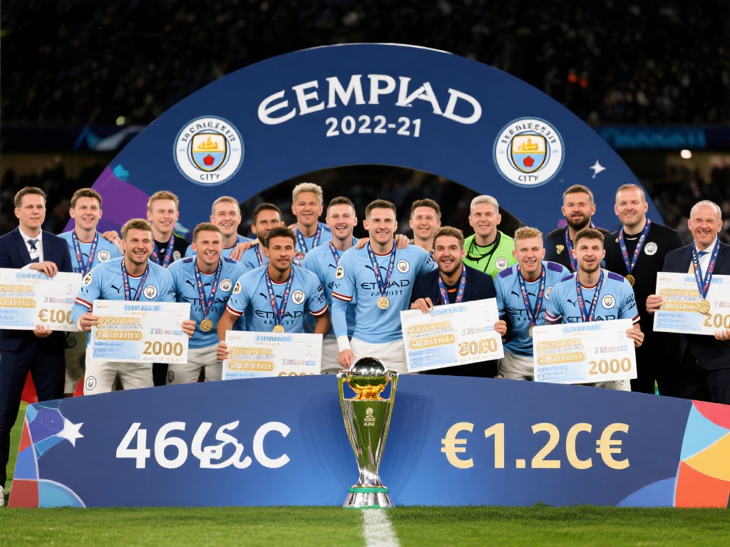 欧冠八强奖金揭晓:最低收入1250万欧元 值得注意的是,这仅仅是最低保障。如果球队